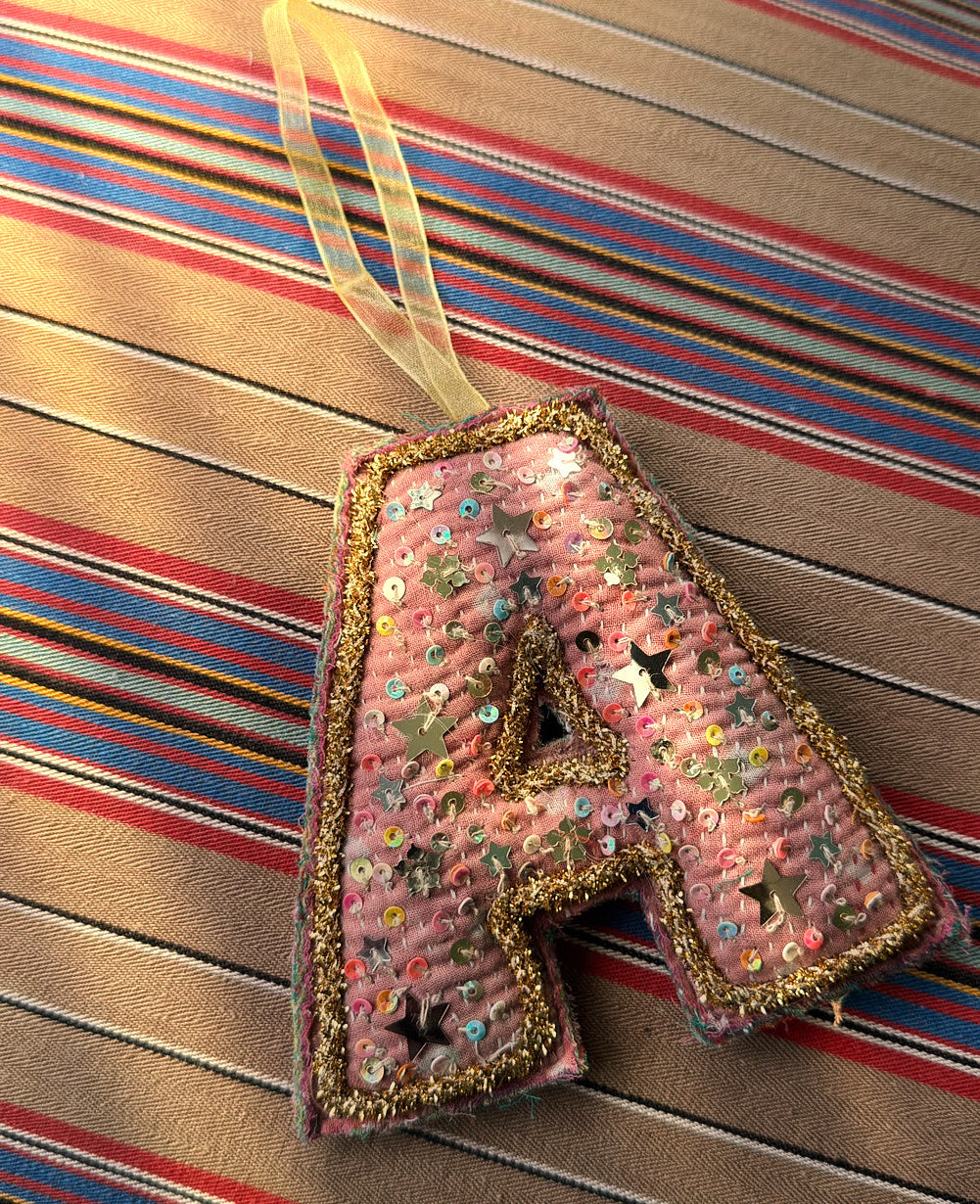 Alphabet Ornament - A
