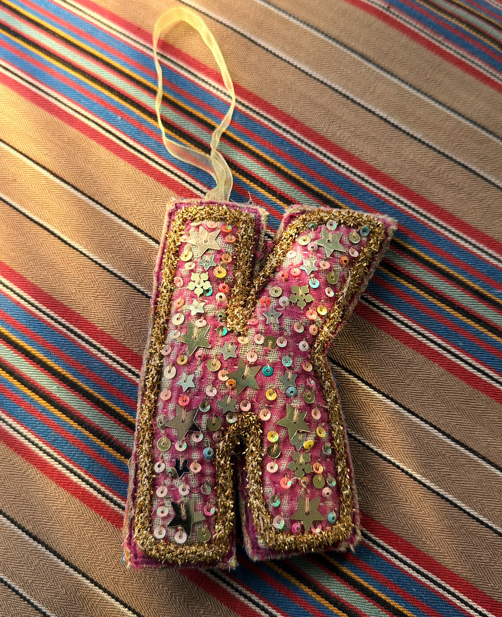 Alphabet Ornament - K