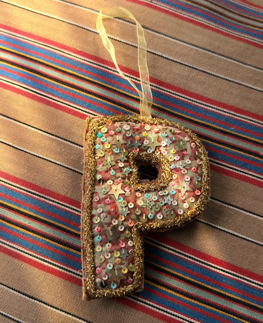 Alphabet Ornament - P