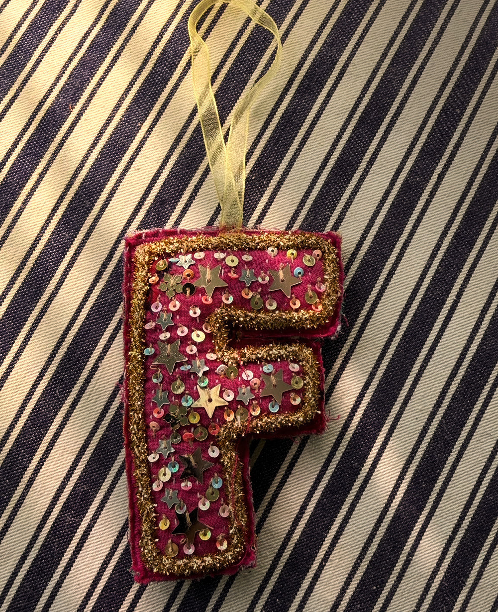 Alphabet Ornament - F