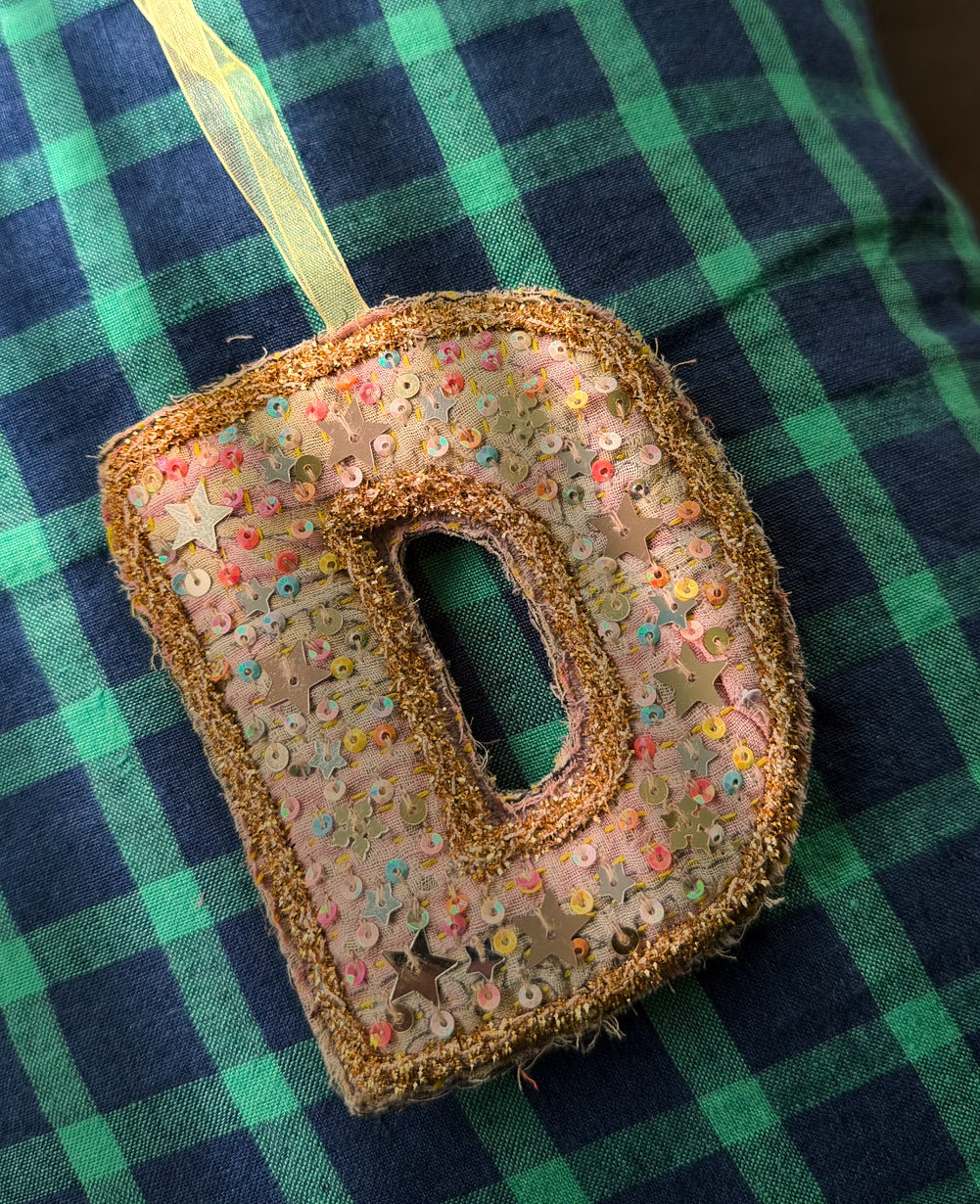 Alphabet Ornament - D