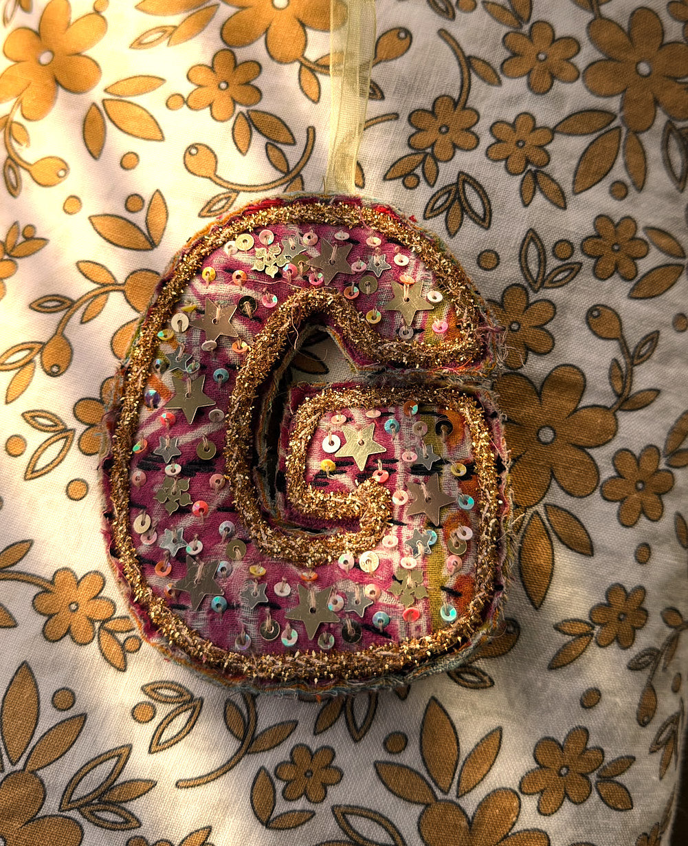 Alphabet Ornament - G