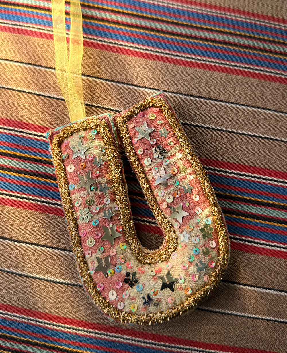 Alphabet Ornament - U