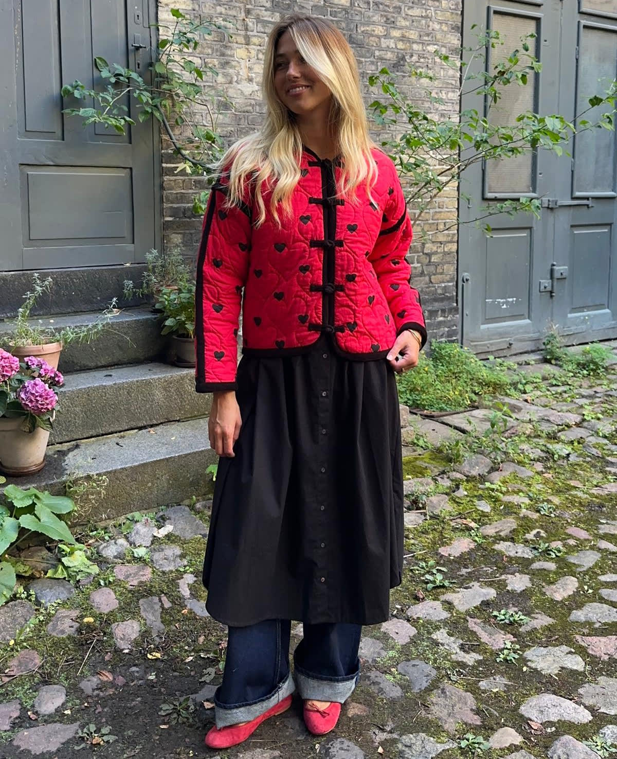 Amora Jacket - Dark Red