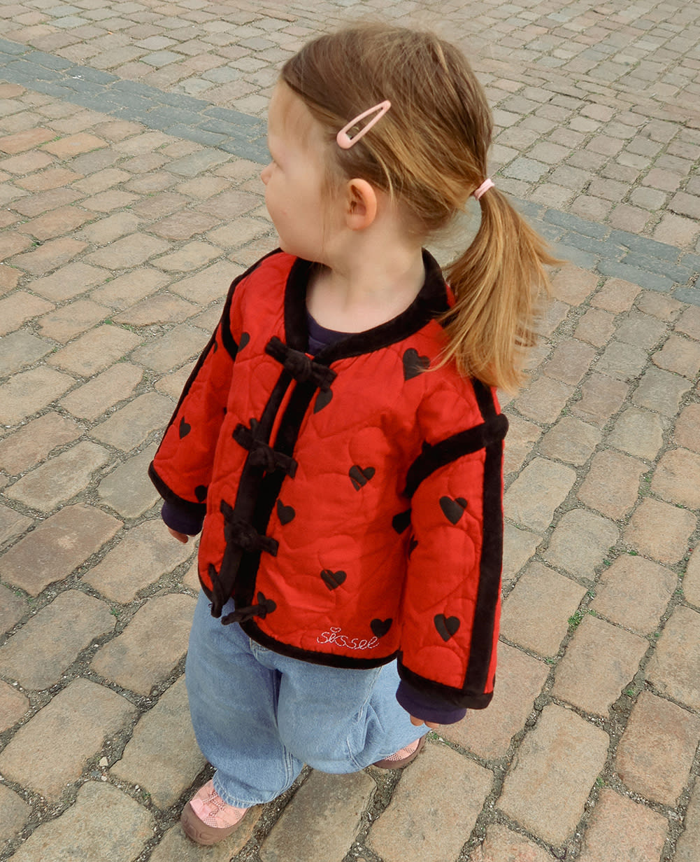 Amora MINI Jacket - Dark Red – SISSEL EDELBO
