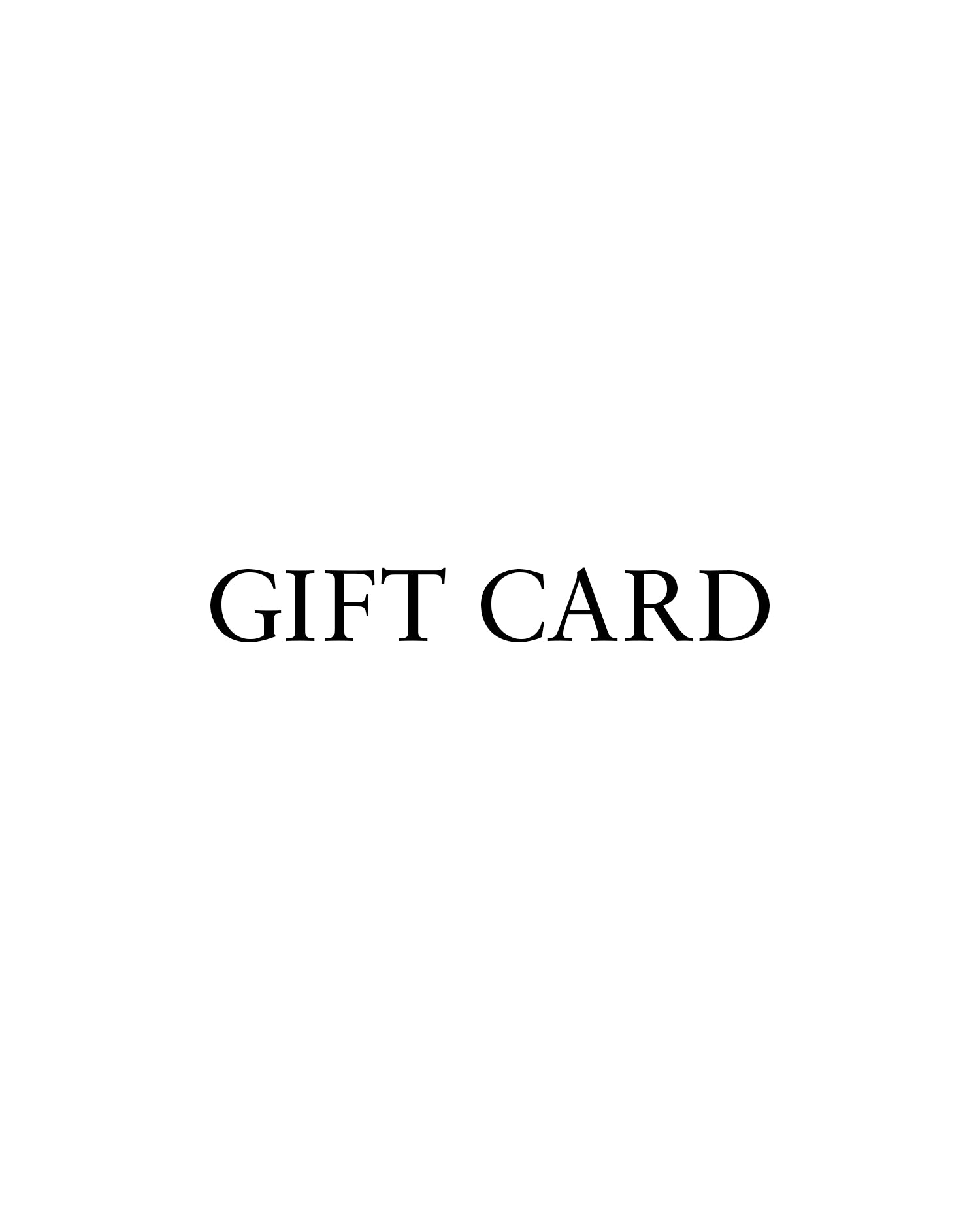 Gift card