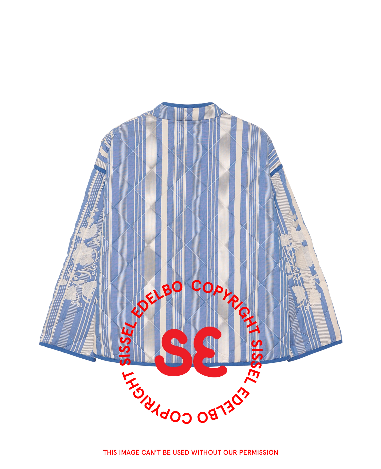 Asha Jacket - Blue Stripes