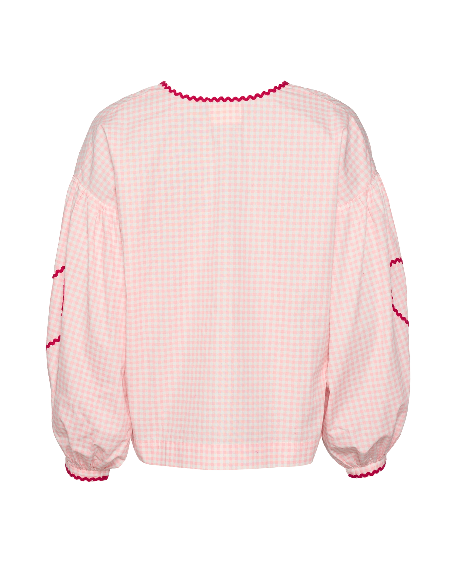 Astrid Top - Pink Checks