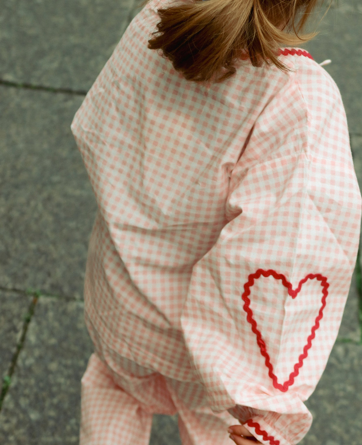 Check Top Pink Mini Astrid MINI Top - Pink Checks – SISSEL EDELBO