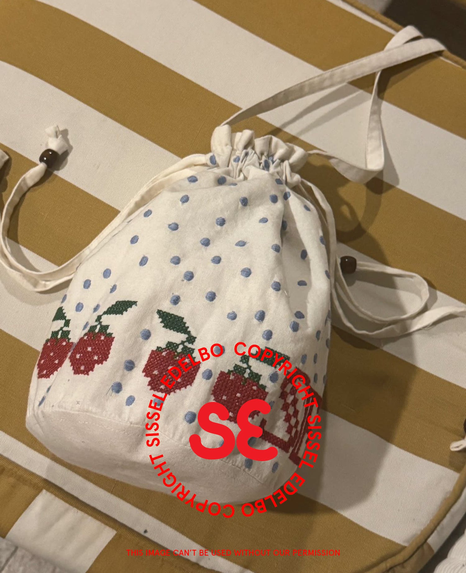 Babba Drawstring Bag - Off White