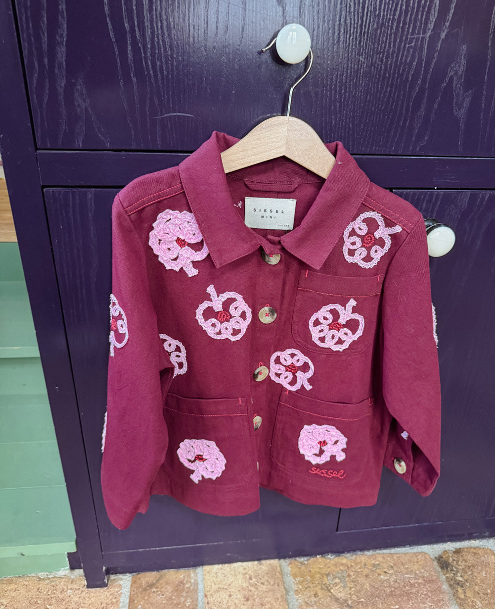 Bea MINI Jacket - Burgundy