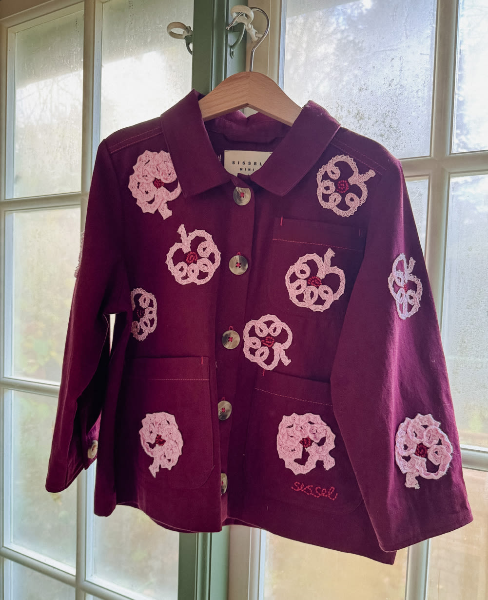 Bea MINI Jacket - Burgundy