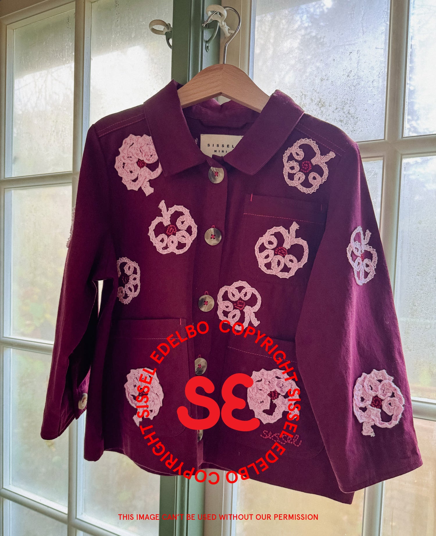 Bea MINI Jacket - Burgundy