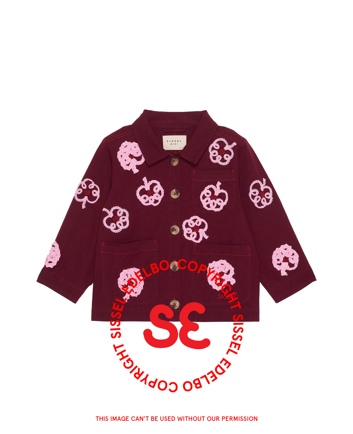 Bea MINI Jacket - Burgundy