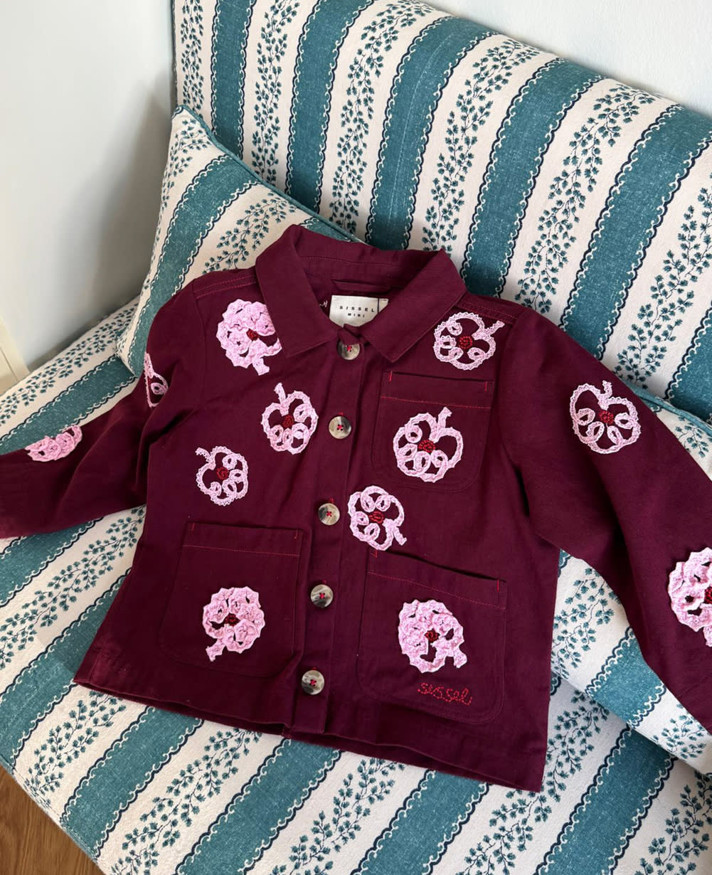 Bea MINI Jacket - Burgundy