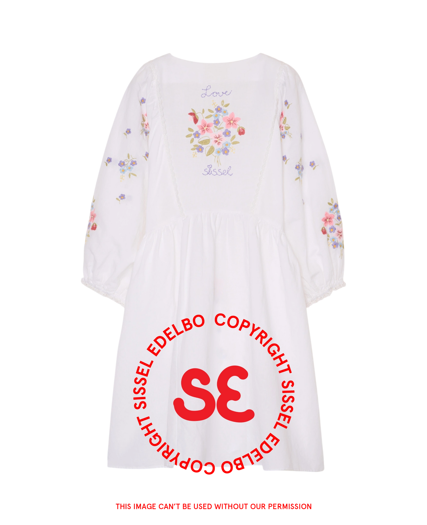 Bellisima Dress - White Floral