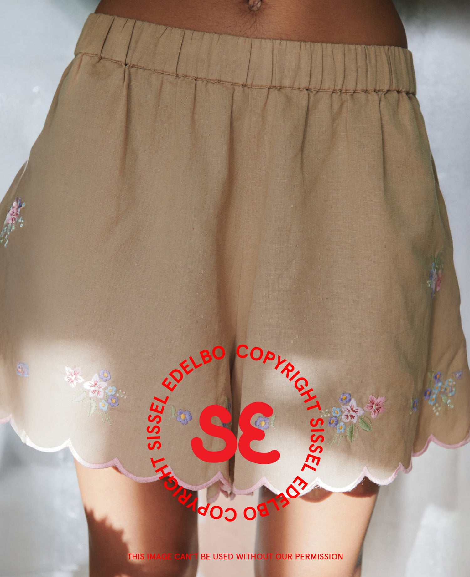 Bellisima Shorts - Light Hazel