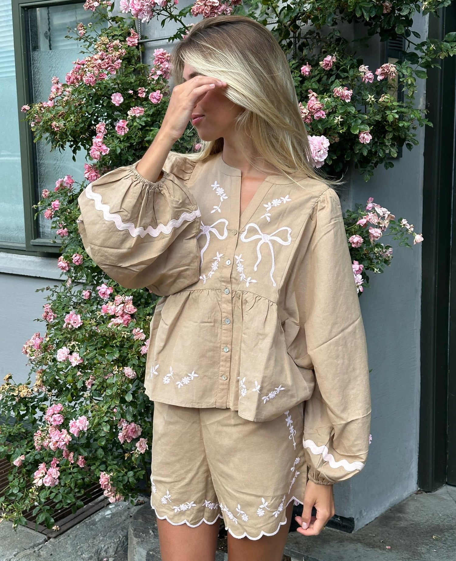 Belma Shorts - Light Hazel