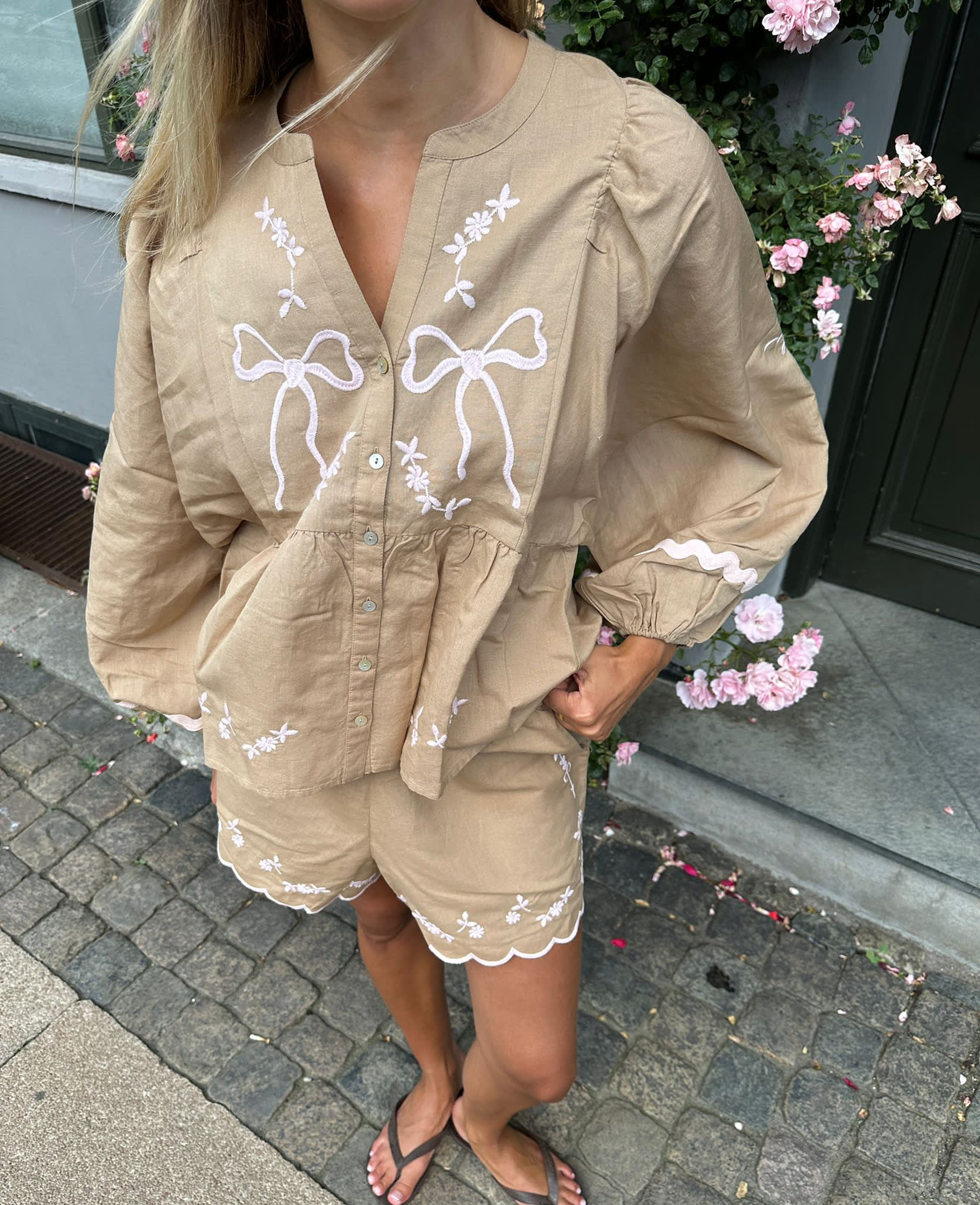 Belma Top - Light Hazel – SISSEL EDELBO