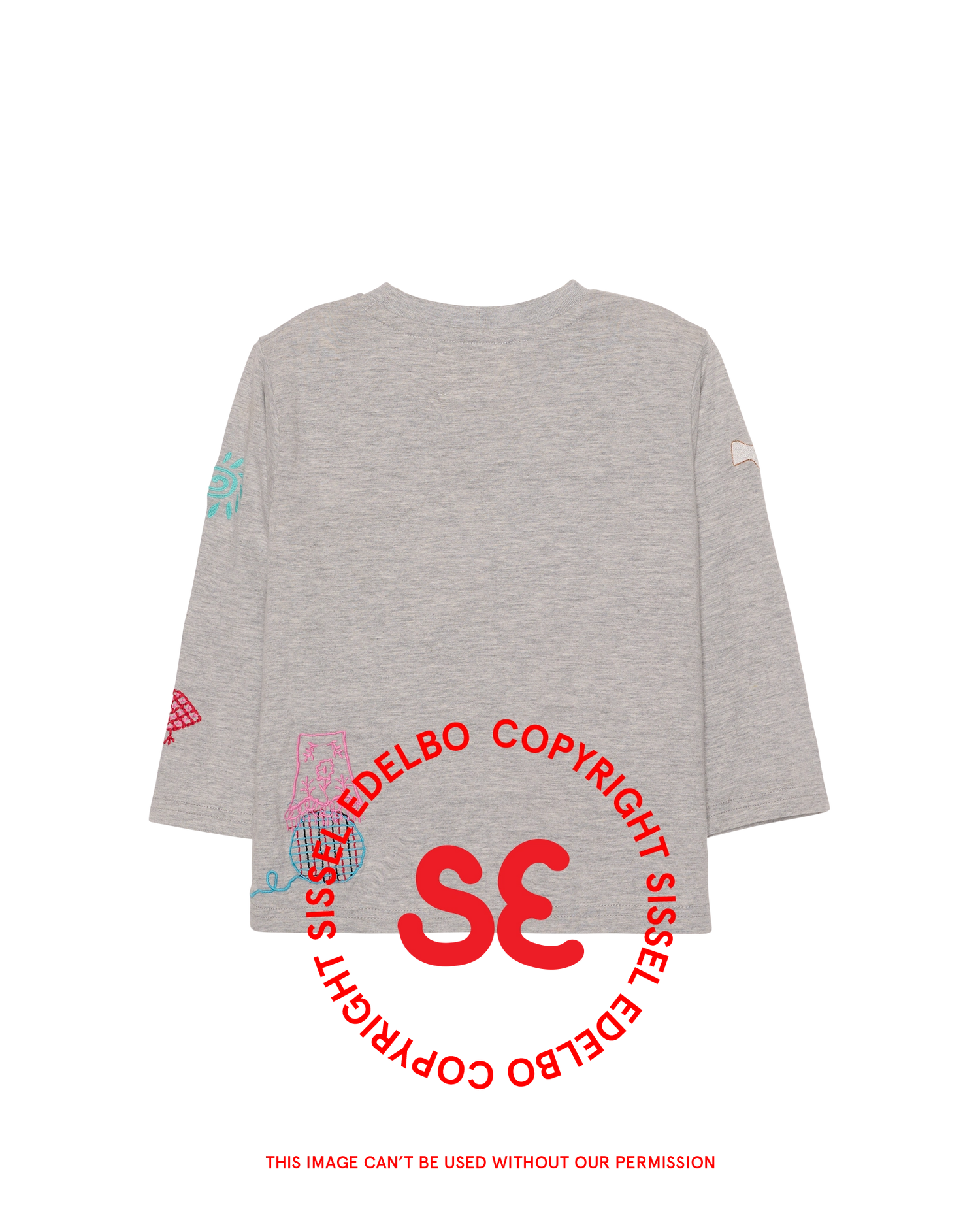 Billie MINI Top - Grey Mélange