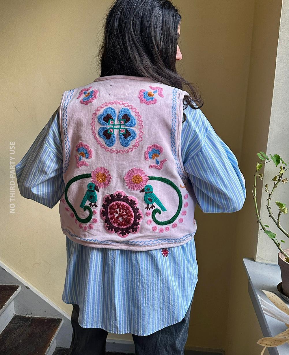 Caia Vest - Rose