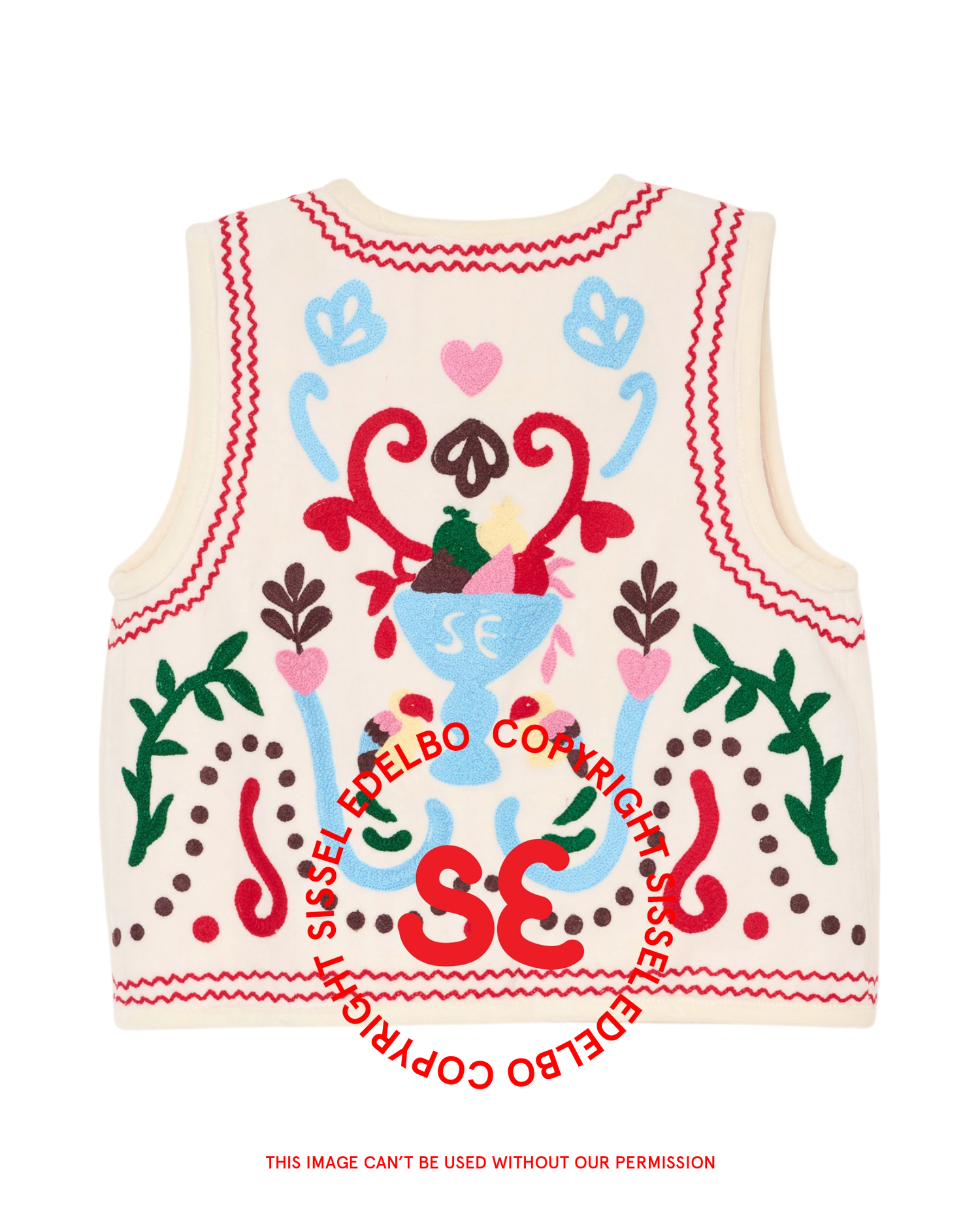 Caia MINI Vest - Light Yellow