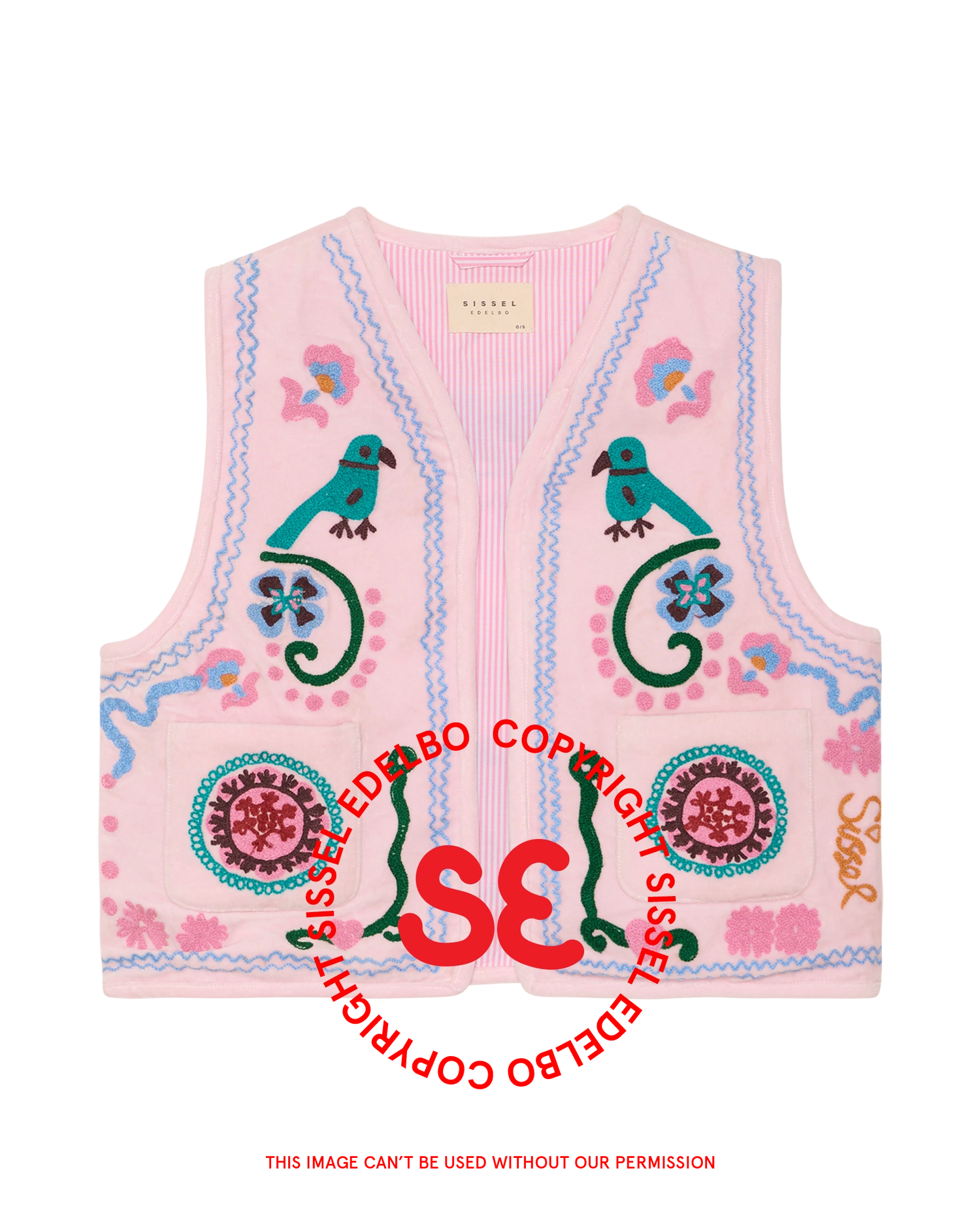 Caia Vest - Rose