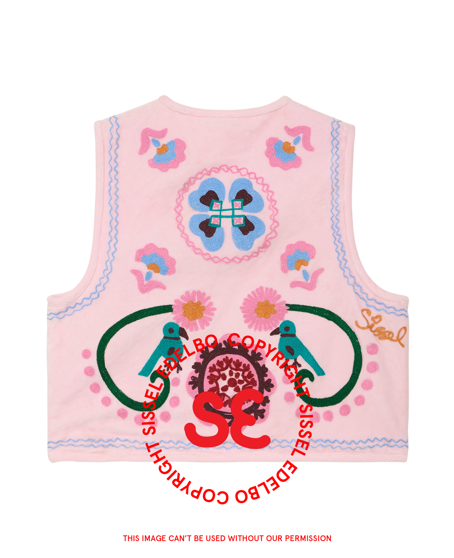 Caia Vest - Rose