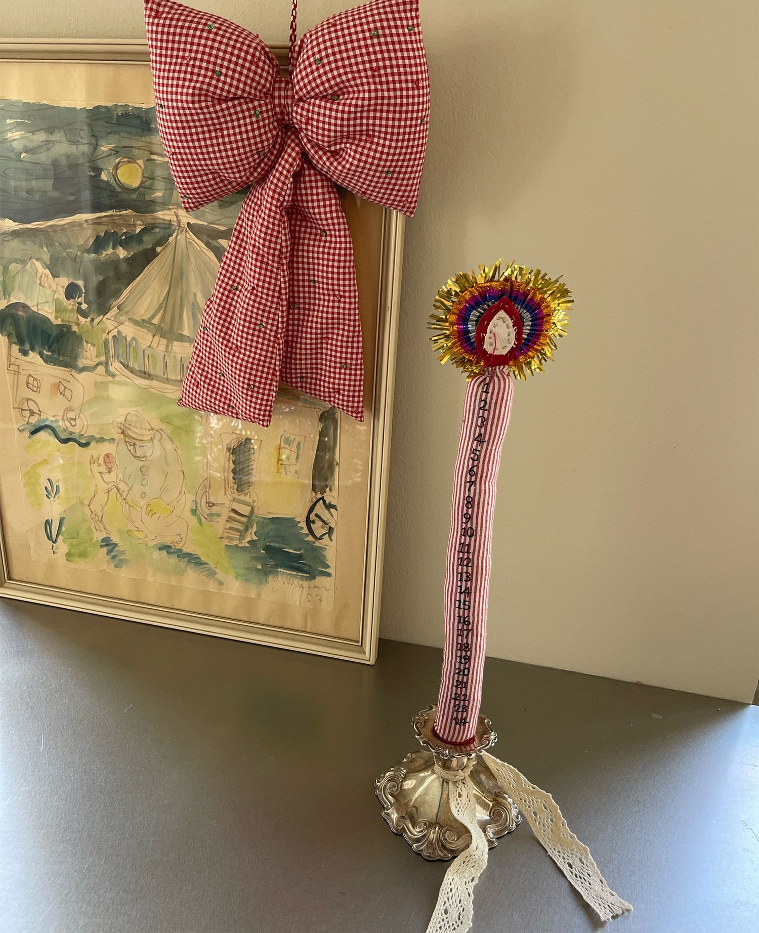 Calendar Light - Candy Stripes