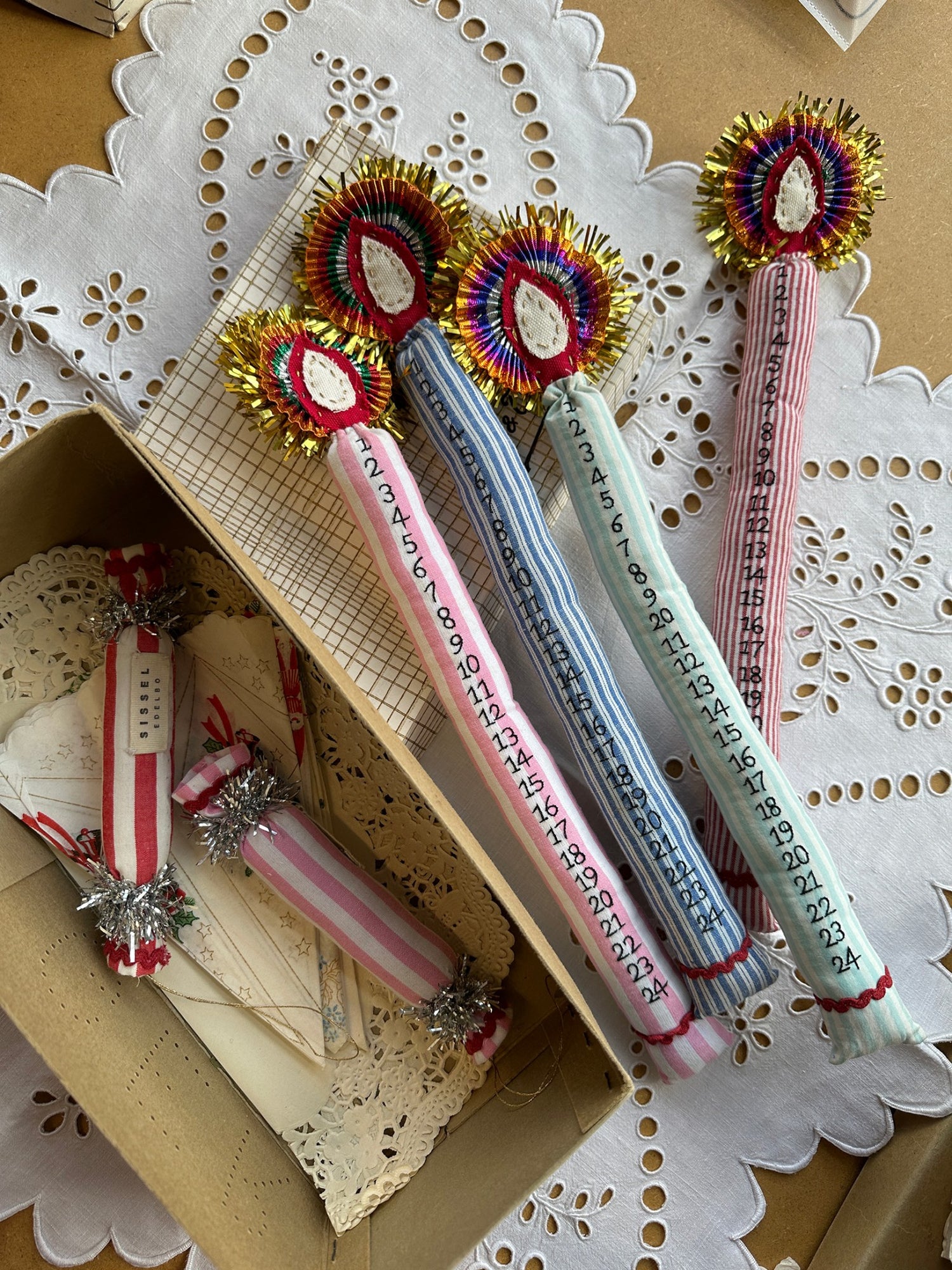Calendar Light - Candy Stripes