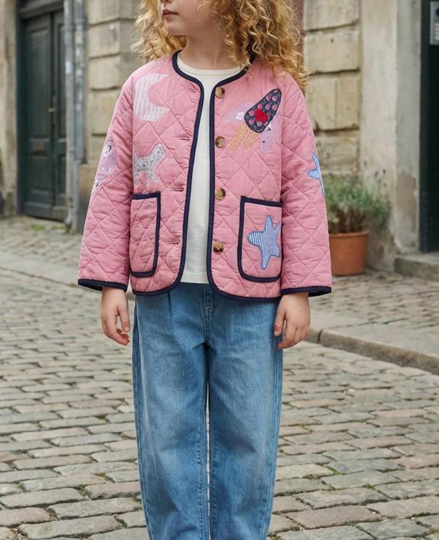 Lou MINI Jacket - Cameo Pink