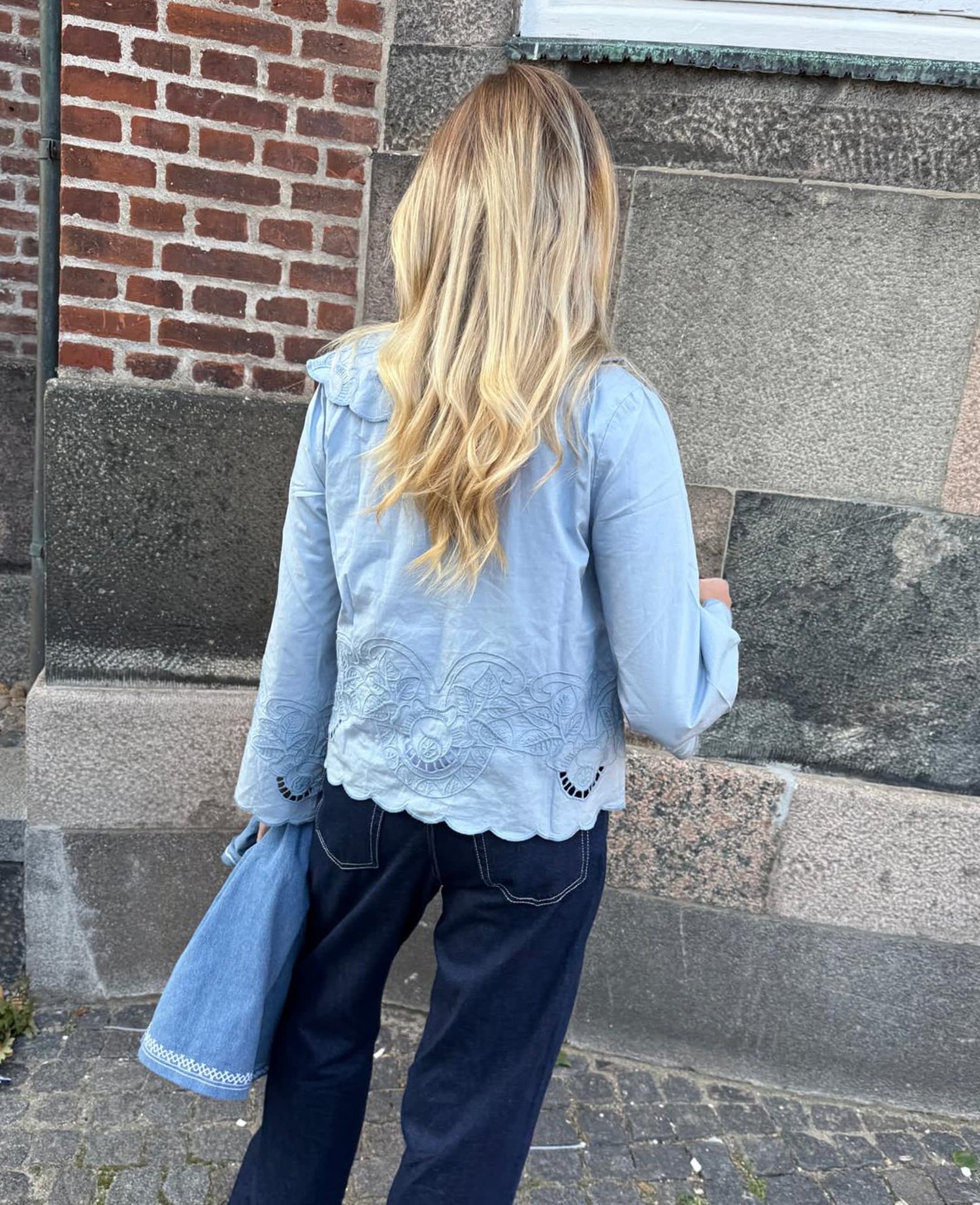 Cameron Top - Soft Blue