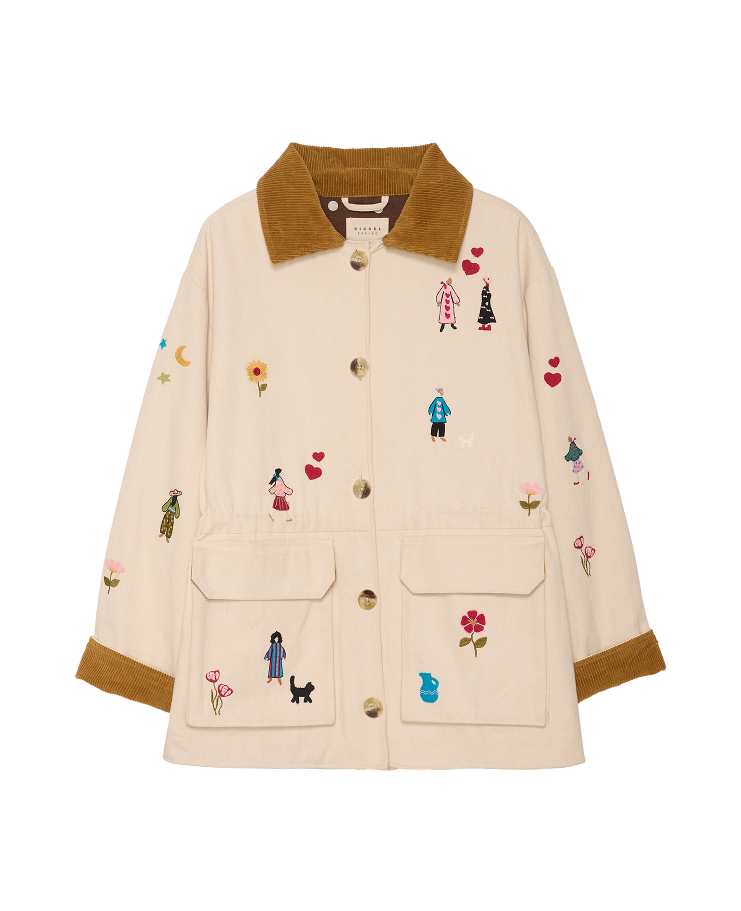 Cara Jacket - White Swan