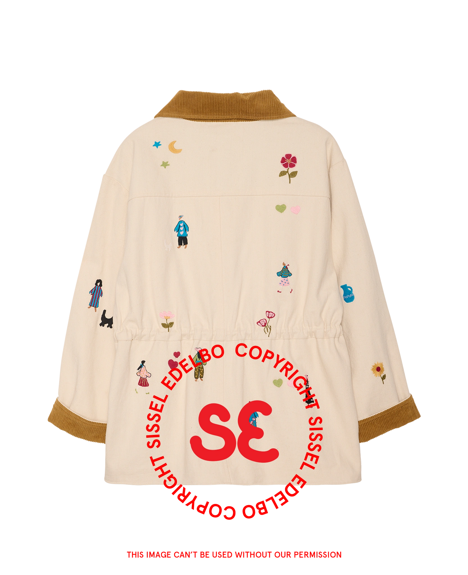 Cara Jacket - White Swan