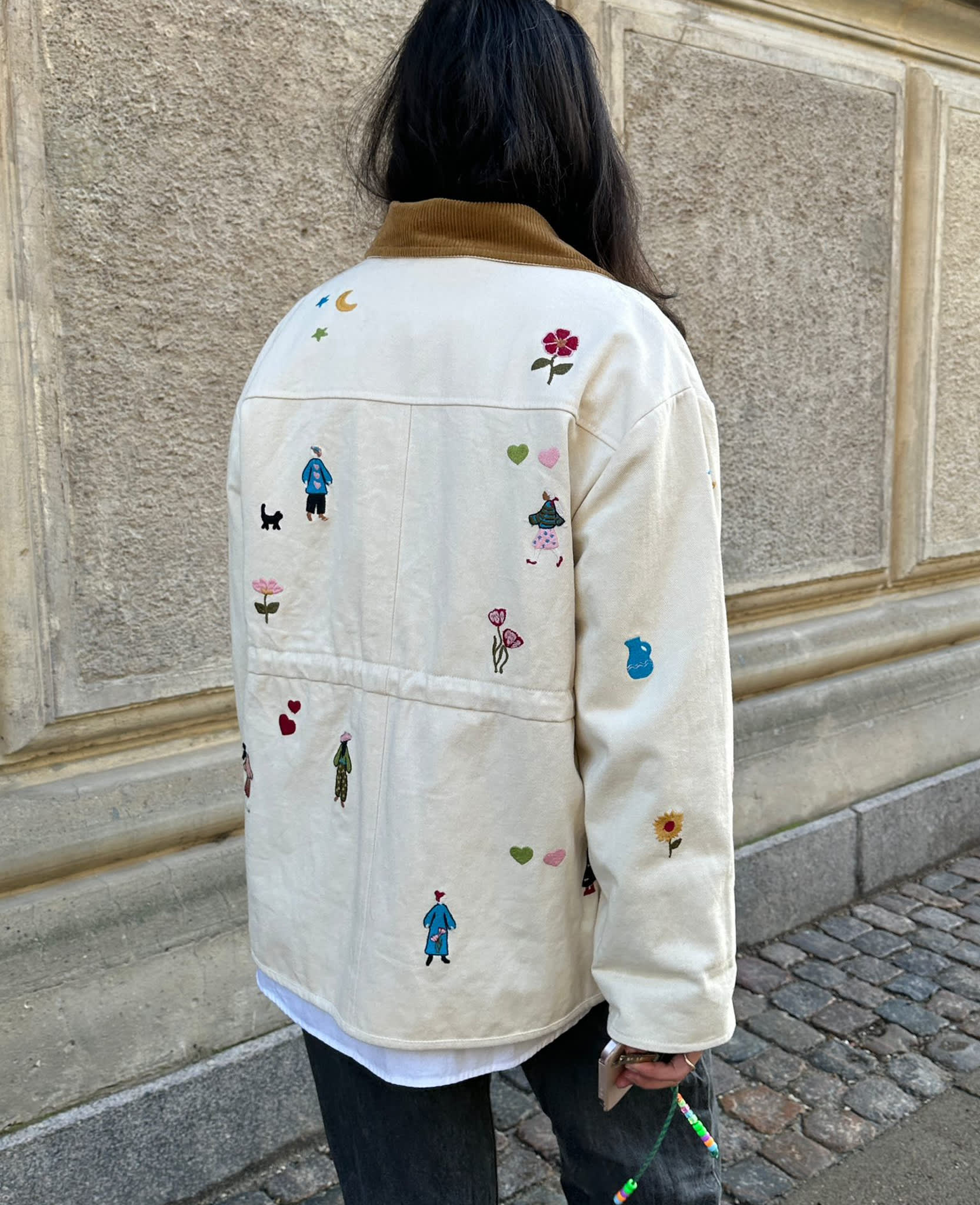 Cara Jacket - White Swan – SISSEL EDELBO