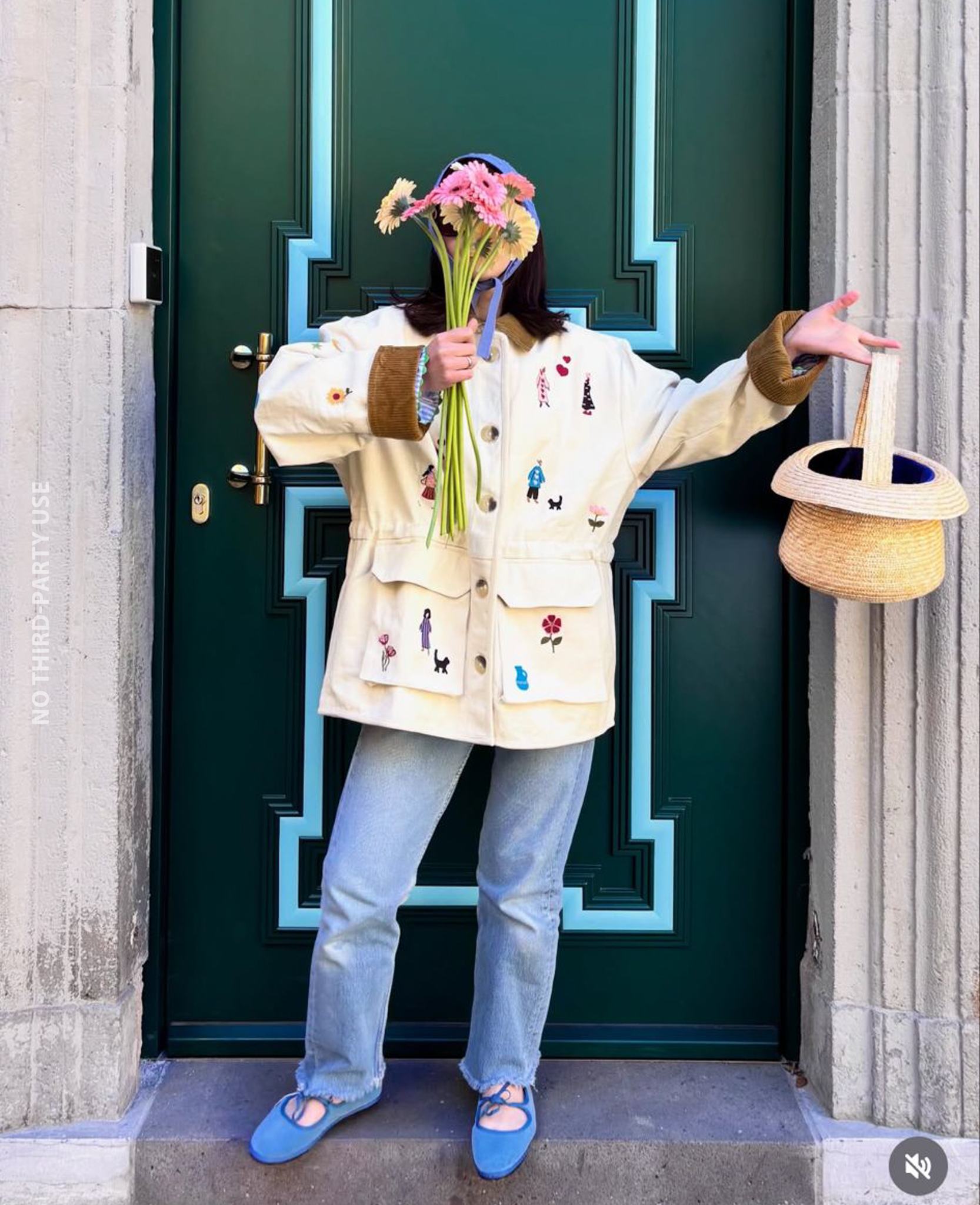 Cara Jacket - White Swan – SISSEL EDELBO