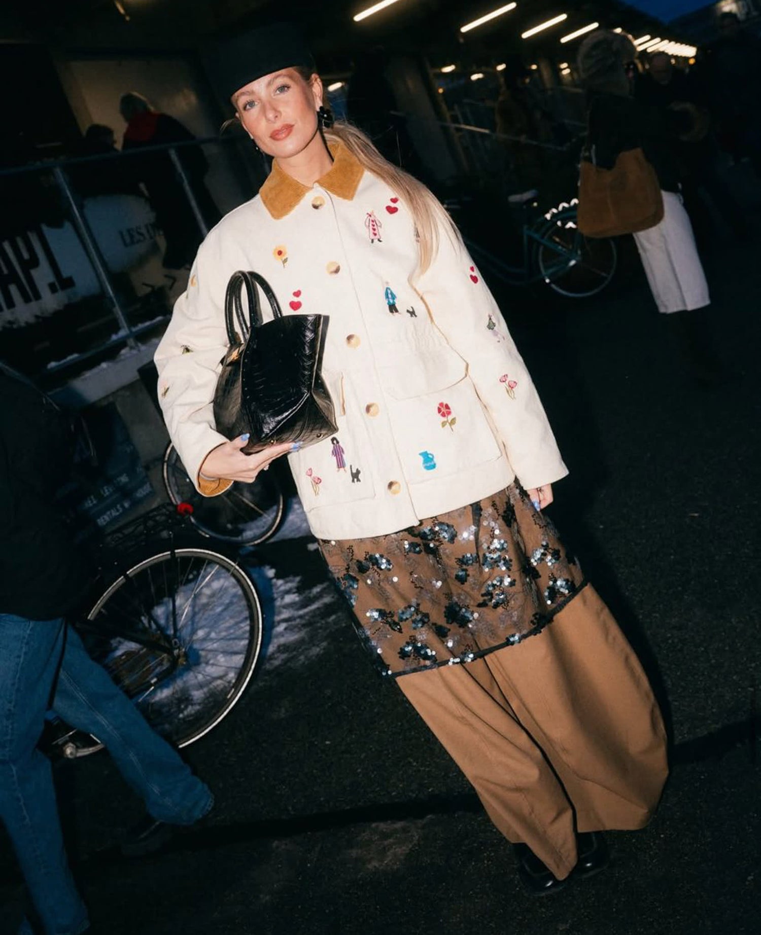 Cara Jacket - White Swan