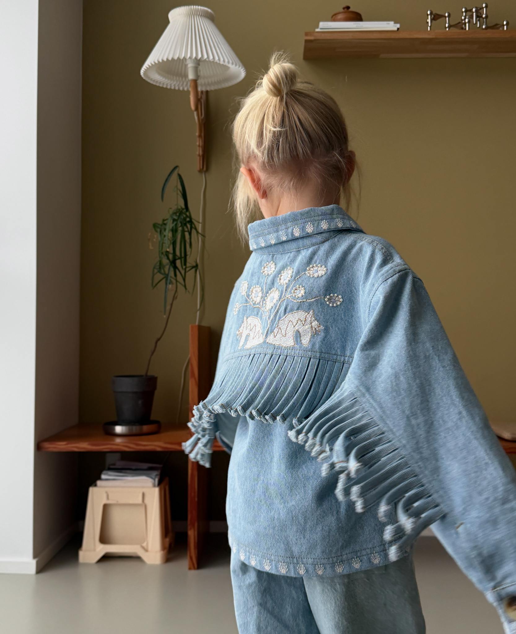 Christer MINI Jacket - Denim – SISSEL EDELBO