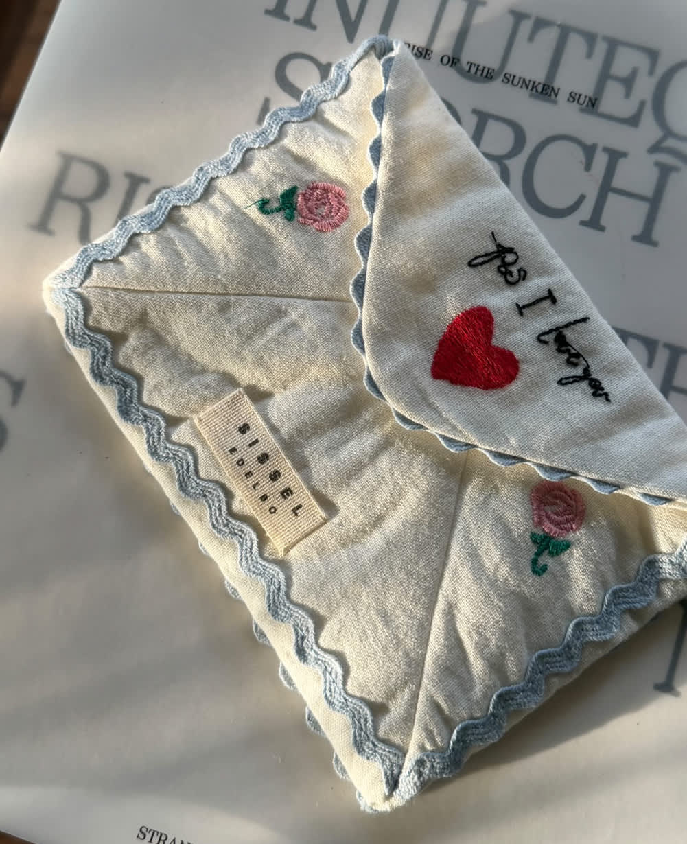 Christmas Letter Ornament - Off White