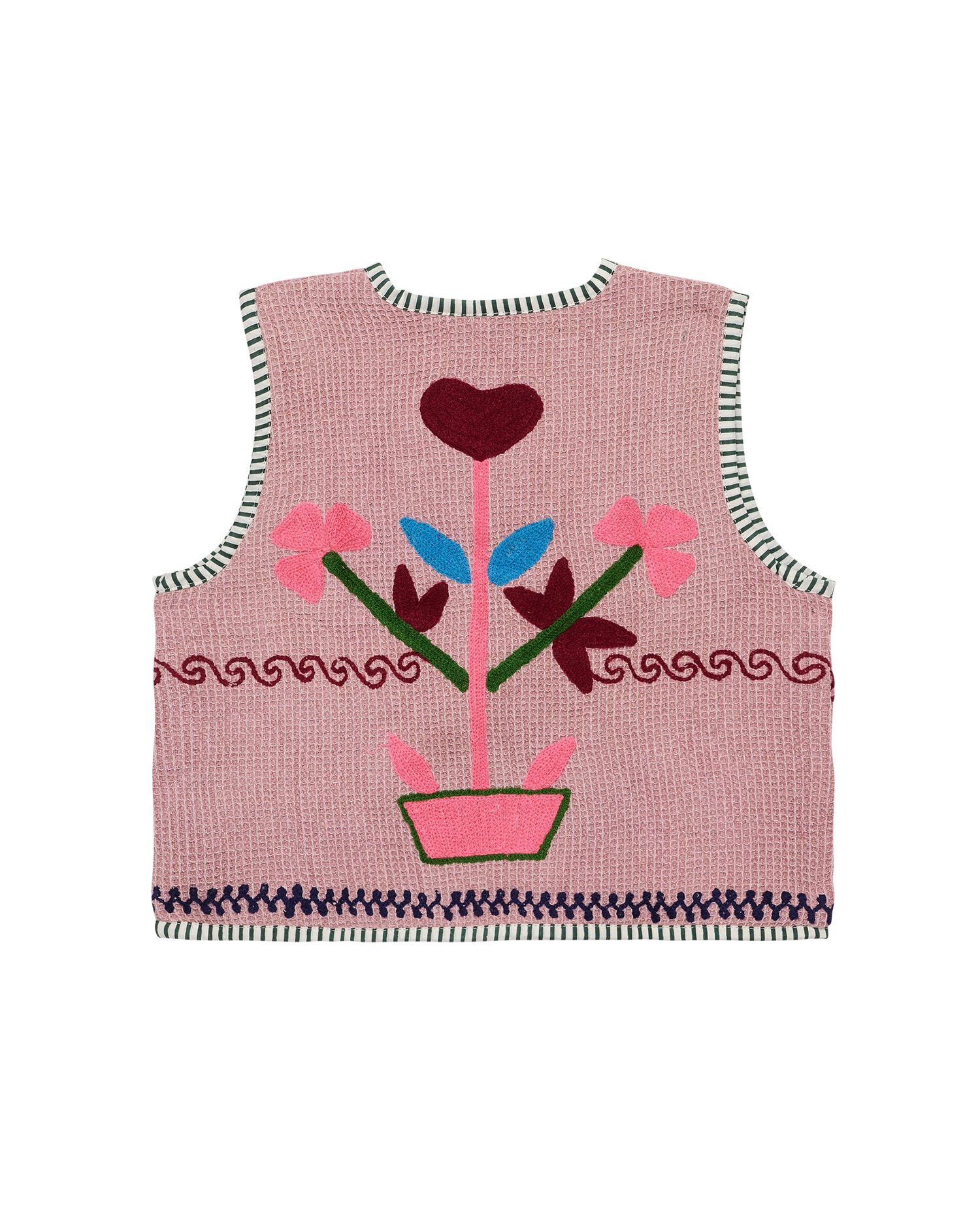 Clio MINI Vest - Hazel Waffle – SISSEL EDELBO Clio MINI Vest - Hazel Waffle – SISSEL EDELBO