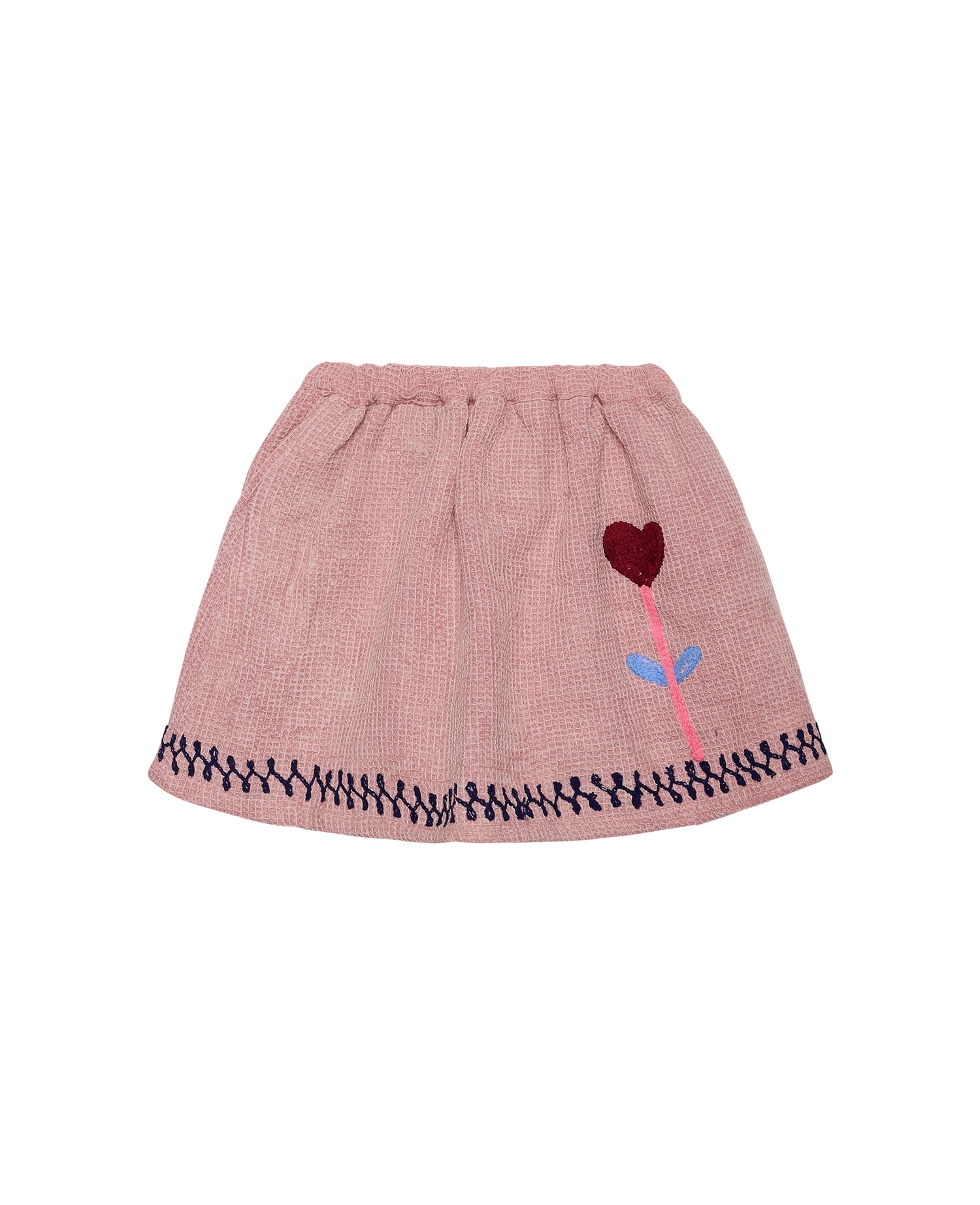 Clio MINI Skirt - Hazel Waffle