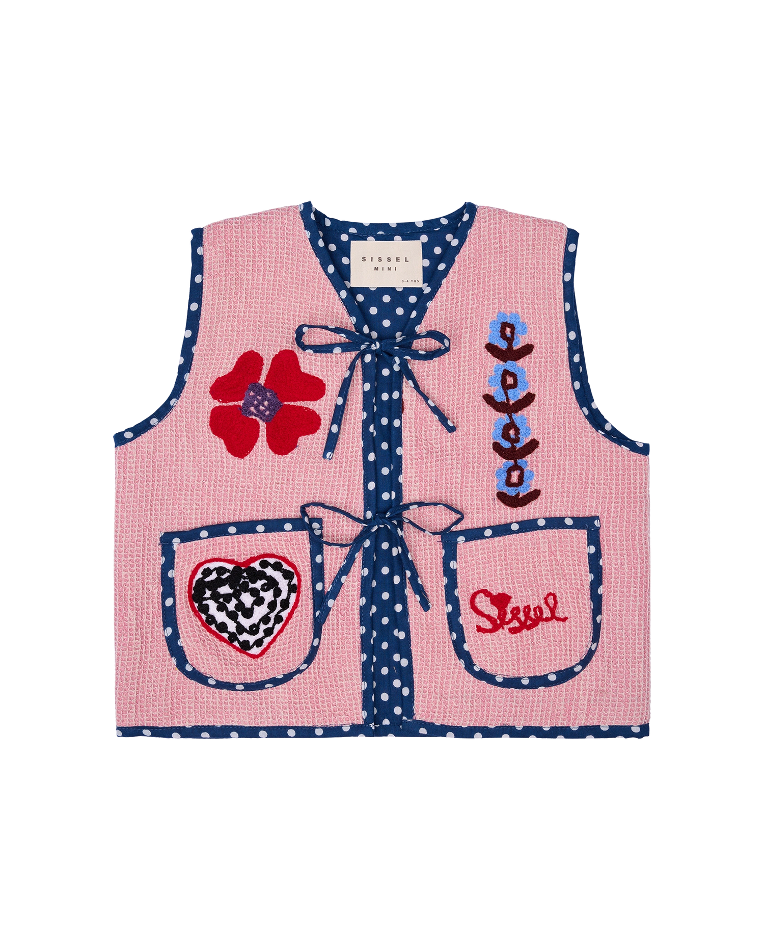 Clio MINI Vest - Rose