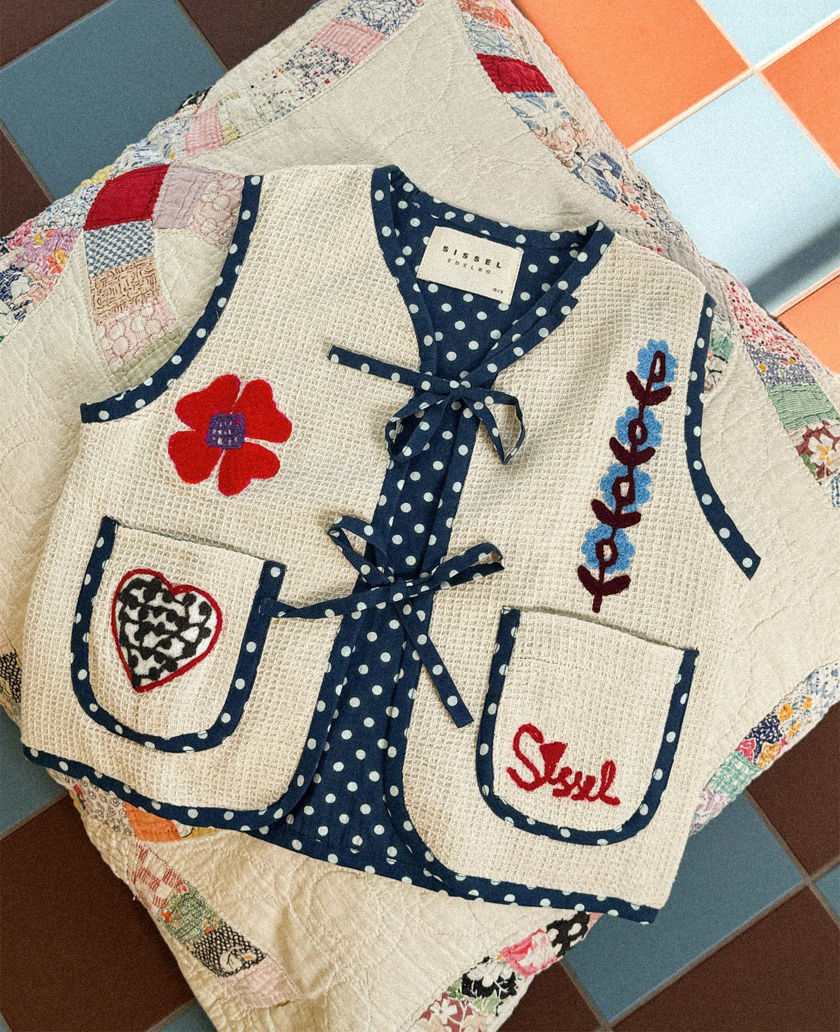 Clio MINI Vest - Natural – SISSEL EDELBO