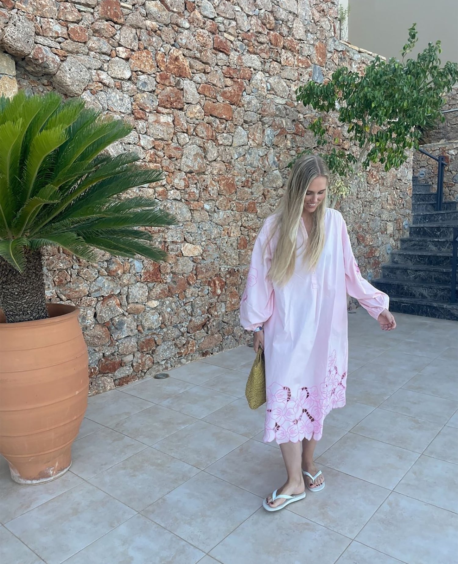 Coral Dress - Cherry Blossom