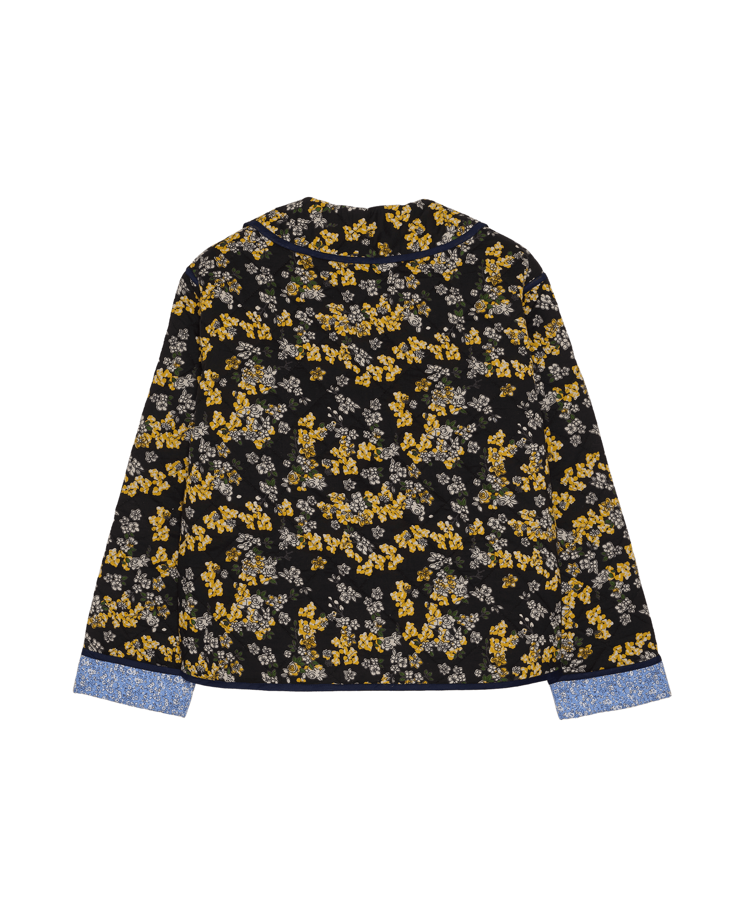 Daniella Jacket - Wine Ditsy Yellow