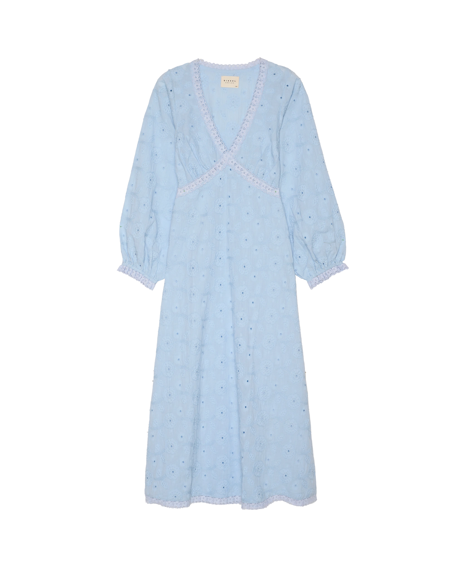 Delphine Dress - Cashmere Blue