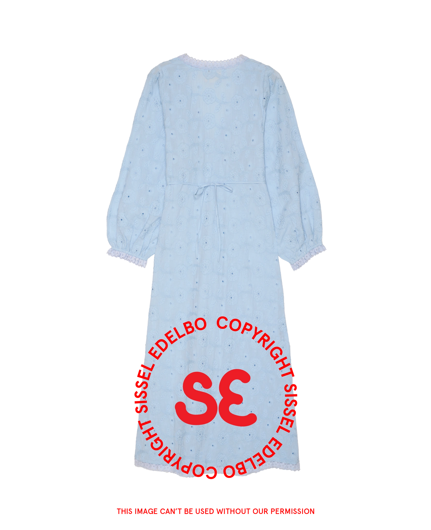 Delphine Dress - Cashmere Blue