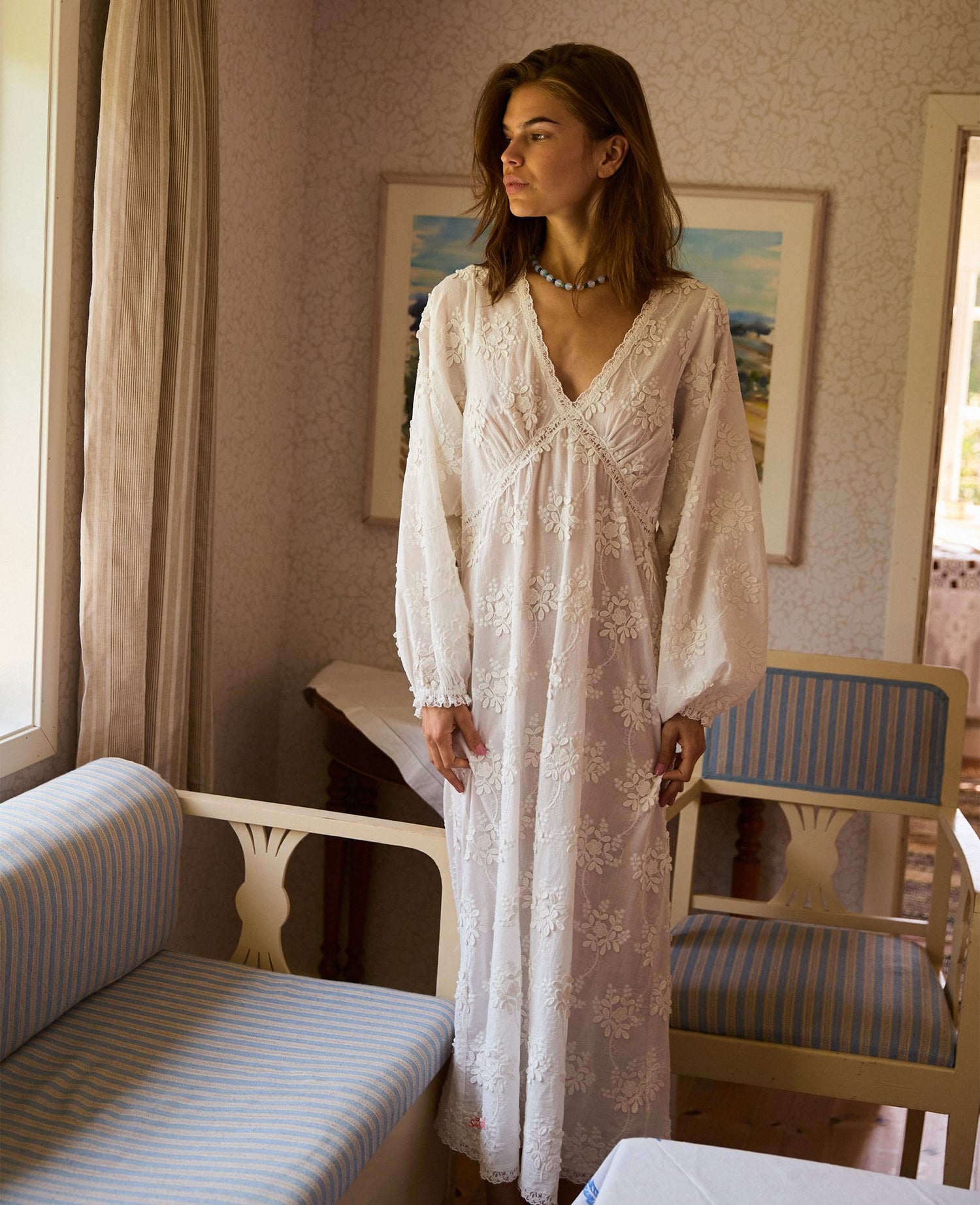 Delphine Dress - Off White