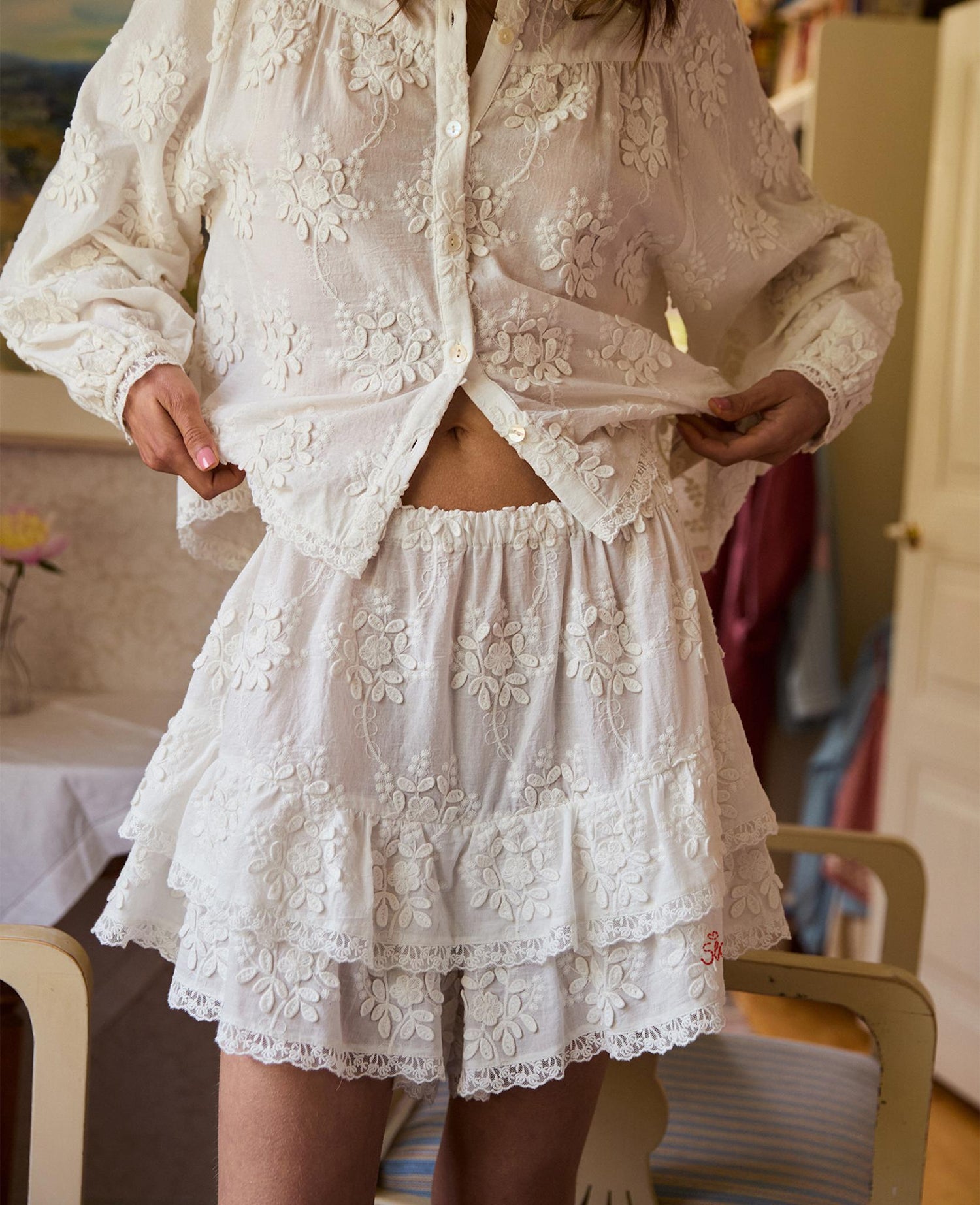 Delphine Shorts - Off White