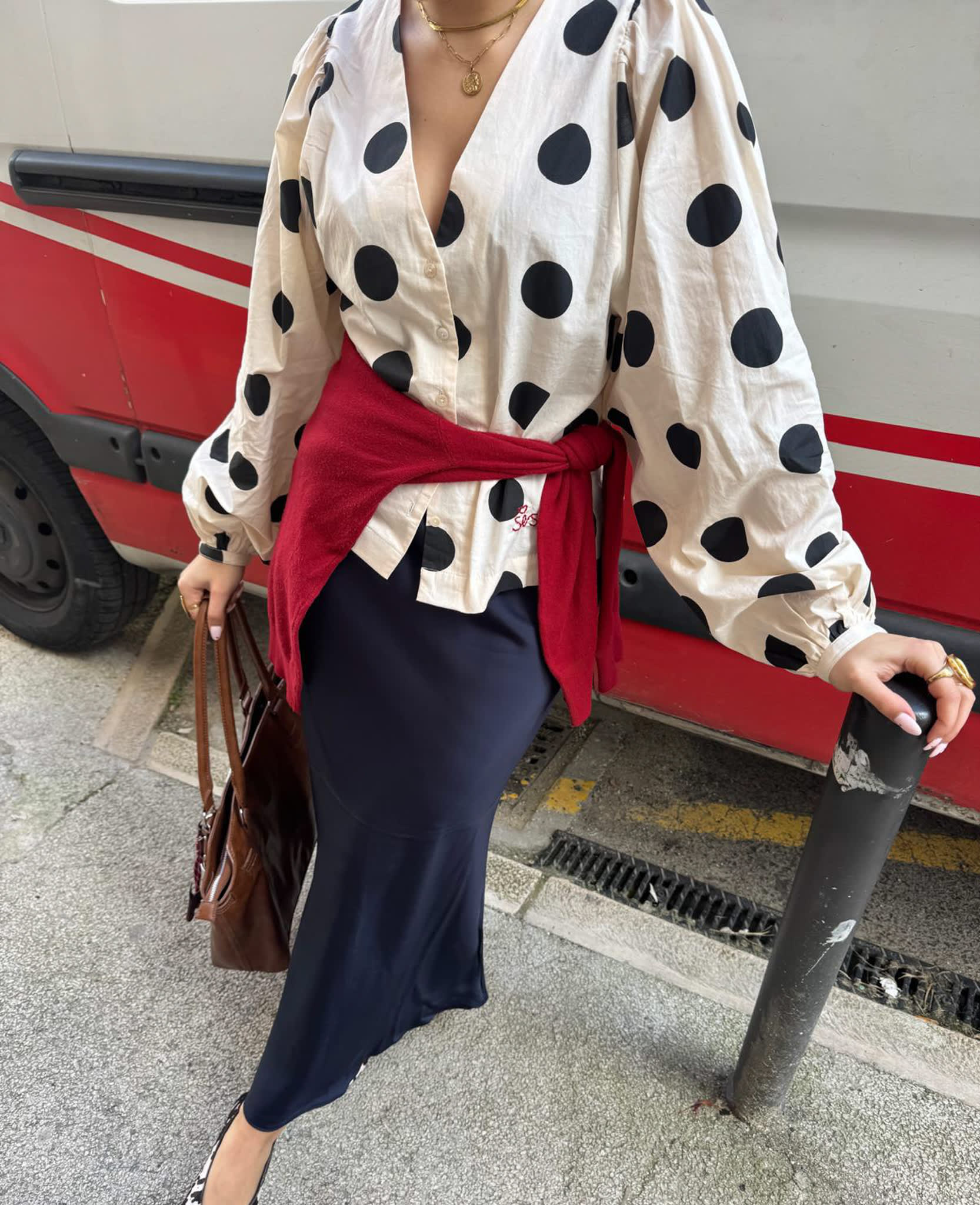 Ea Shirt - Black Dot – SISSEL EDELBO